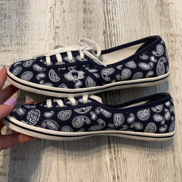 Fred Perry paisley print flats - Picture 10 of 10